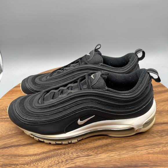 Nike Air Max 97 Shoes Mens Size 9.5 Black Running Comfort Walking Gym Sneakers - Picture 3 of 8